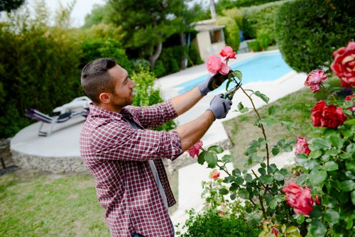 Patio and garden hard landscaping work in Barnes